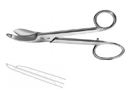 БРАНС НОЖИЦІ ДЛЯ ГІПСУ 235MM